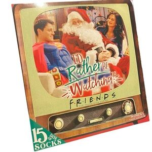 Friends TV Series 15 Days of Socks